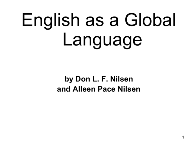 English As A Global Language Assignment Pdf