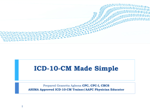 Implementing ICD-10-CM Training At WestMed