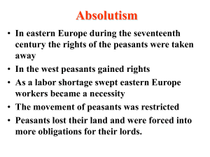 Eastern Absolutism