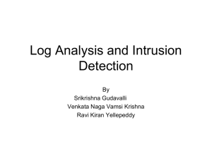 Log Analysis