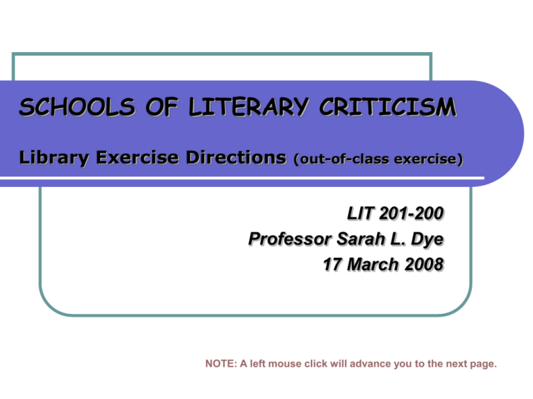 schools of literary criticism        <h3 class=