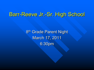 Slide 1 - Barr-Reeve Community Schools