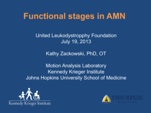 Defn. of PT - Kennedy Krieger Institute