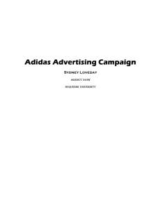 Advertising Campaign-Adidas