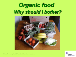 Organic or Not?