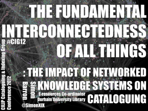Barron: The fundamental interconnectedness