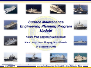 SURFMEPP Achieving Expected Service Life…One Ship at a Time