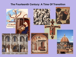 Chapter 11 - The Fourteenth Century: A Time of