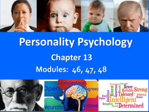 Personality - Paul Trapnell