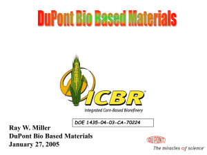 DuPont Bio Based Materials