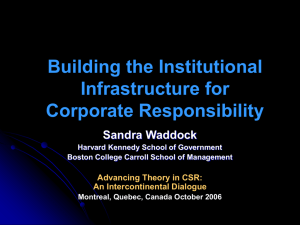Waddock_CSR_Workshop_2006