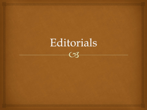 Editorialssellors