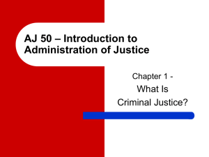 CH-1 - Sierra College Administration of Justice Department