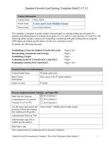 Student Growth Goal Setting Template Draft 5.17.13