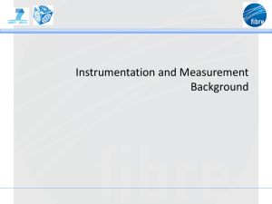 Instrumentation and Measurement Background