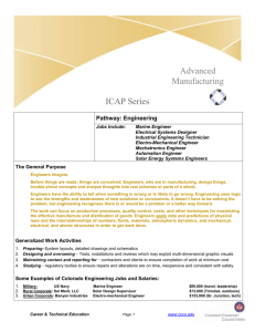 Engineering Pathway - Colorado Advanced Manufacturing Careers