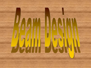 12 Beam Design