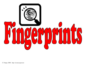 FingerPrint Unit Notes