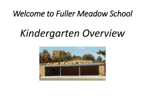kindergarten parent presentation2014