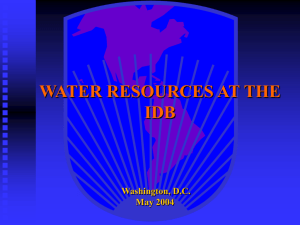integrated water resources management strategy