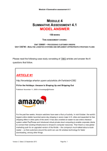 Summative Assessment 4.1