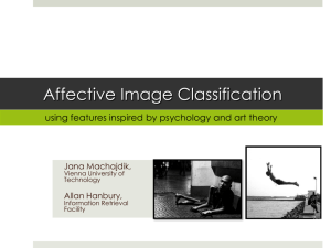 Affective Classification of Images - image data-set