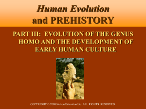 1.73 MB - Human Evolution and Prehistory, Second Canadian Edition