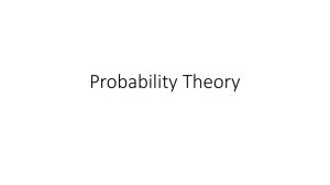 Probability Theory (Powerpoint)