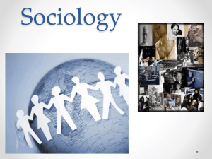 Sociology PPT