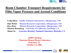 Power Point - Fusion Energy Research Program