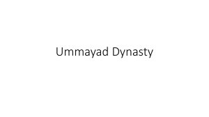 Ummayad Dynasty