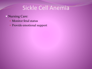 HIGH RISK ANTEPARTUM NURSING CARE