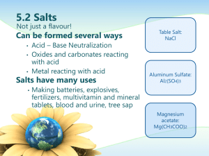 Salt Presentation