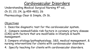 Cardiovascular Disorders