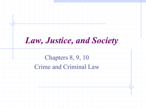 Limitations on the Criminal Law