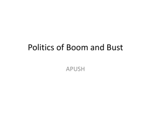 Politics of Boom and Bust