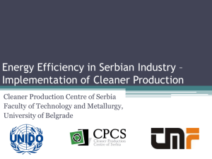 Cleaner Production practices