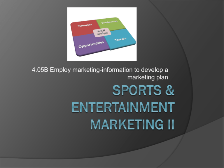 Sports Entertainment Marketing II