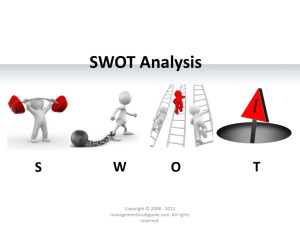 How to conduct SWOT Analysis?