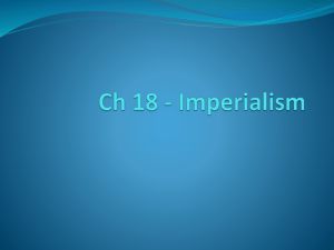 Ch 18 - Imperialism - Mr. Zittle's Classroom