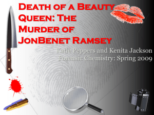 Death of a Beauty Queen: The Murder of JonBenet Ramsey