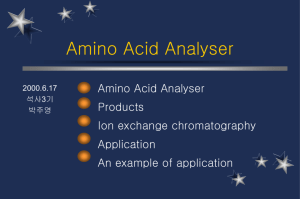 Amino Acid Analyser