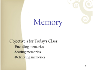 Lecture9-Memory