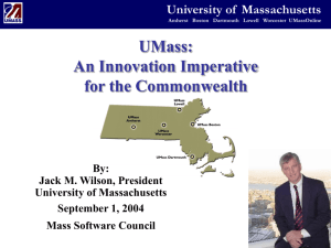 UMass The Innovation Imperative