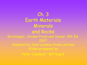 Class Notes (*) - LSU Geology & Geophysics