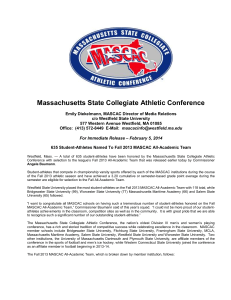 Massachusetts State Collegiate Athletic Conference