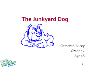 The Junkyard Dog - Malden High School