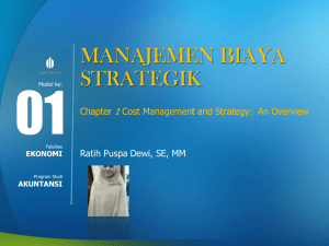 Cost Management Information