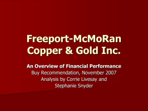 freeport-mcmoran copper & gold inc.
