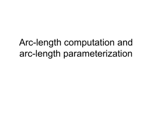 Arc-length computation and arc